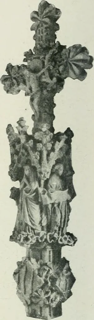 An illustration from L'oeuvre de Puig Cadafalch, architecte, 1896-1904 : architecture, décoration, mobilier, serrurerie, carrelages, &c, &, 1904, leaf 43