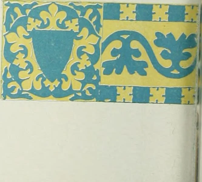 An illustration from L'oeuvre de Puig Cadafalch, architecte, 1896-1904 : architecture, décoration, mobilier, serrurerie, carrelages, &c, &, 1904, leaf 45