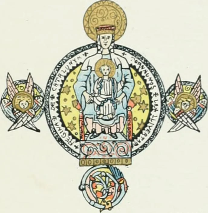 An illustration from L'oeuvre de Puig Cadafalch, architecte, 1896-1904 : architecture, décoration, mobilier, serrurerie, carrelages, &c, &, 1904, leaf 46