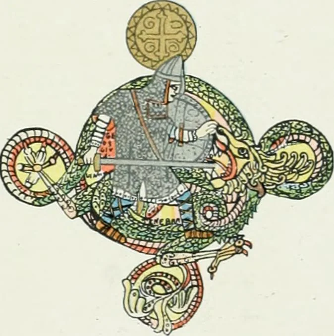 An illustration from L'oeuvre de Puig Cadafalch, architecte, 1896-1904 : architecture, décoration, mobilier, serrurerie, carrelages, &c, &, 1904, leaf 46