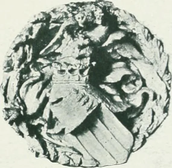 An illustration from L'oeuvre de Puig Cadafalch, architecte, 1896-1904 : architecture, décoration, mobilier, serrurerie, carrelages, &c, &, 1904, leaf 58