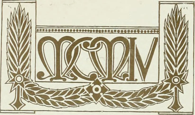 An illustration from L'oeuvre de Puig Cadafalch, architecte, 1896-1904 : architecture, décoration, mobilier, serrurerie, carrelages, &c, &, 1904, leaf 9