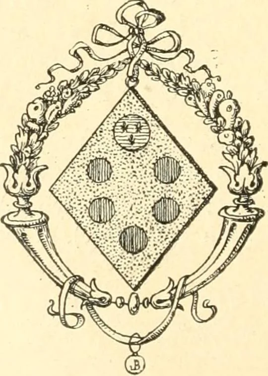 An illustration from L'oeuvre des peintres émailleurs de Limoges; Léonard Limosin, peintre de portraits, d'après les catalogues de ventes, de musées et d'expositions et les auteurs qui se sont occupés de ces émaux, 1897, leaf 109