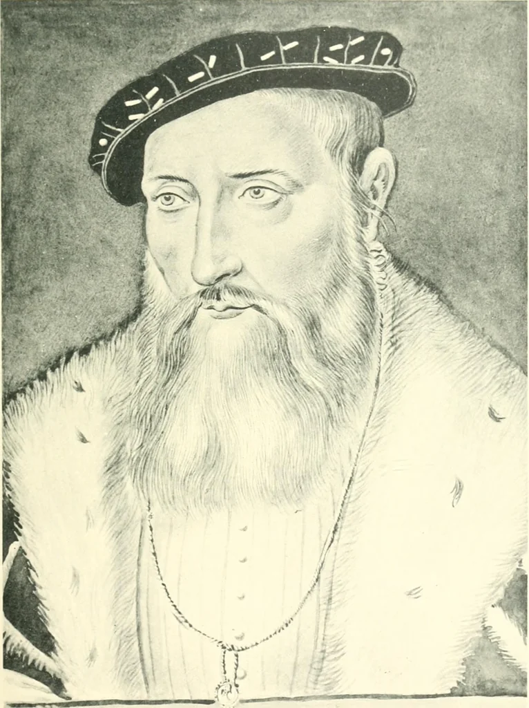 An illustration from L'oeuvre des peintres émailleurs de Limoges; Léonard Limosin, peintre de portraits, d'après les catalogues de ventes, de musées et d'expositions et les auteurs qui se sont occupés de ces émaux, 1897, leaf 242