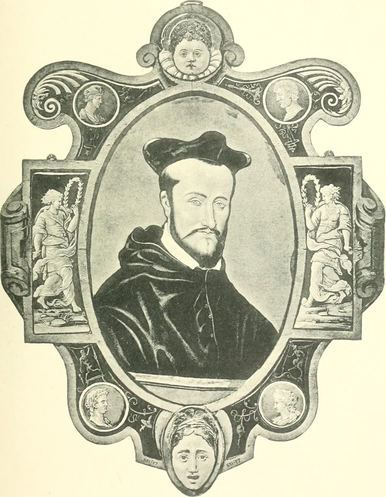 An illustration from L'oeuvre des peintres émailleurs de Limoges; Léonard Limosin, peintre de portraits, d'après les catalogues de ventes, de musées et d'expositions et les auteurs qui se sont occupés de ces émaux, 1897, leaf 252
