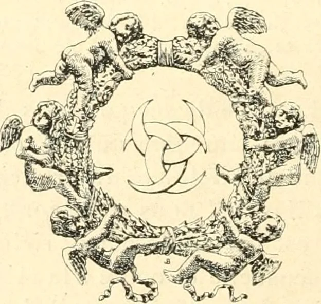 An illustration from L'oeuvre des peintres émailleurs de Limoges; Léonard Limosin, peintre de portraits, d'après les catalogues de ventes, de musées et d'expositions et les auteurs qui se sont occupés de ces émaux, 1897, leaf 267