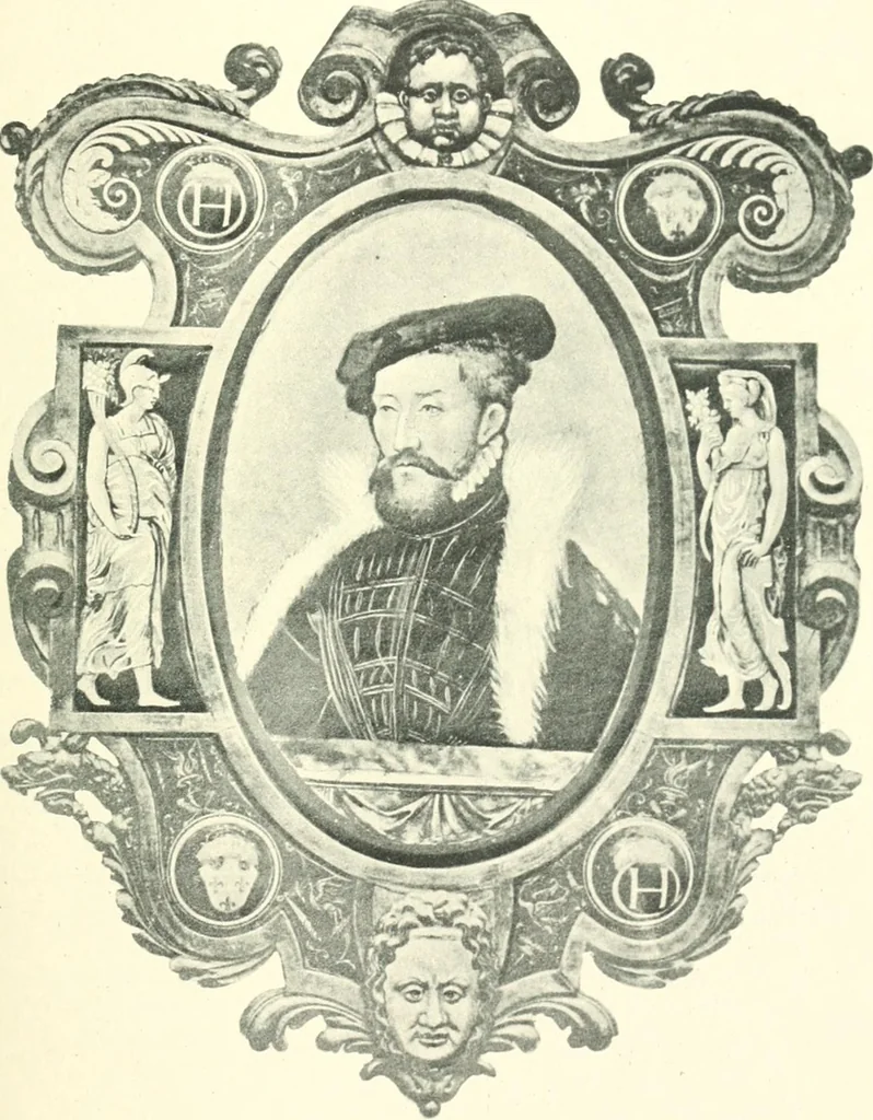 An illustration from L'oeuvre des peintres émailleurs de Limoges; Léonard Limosin, peintre de portraits, d'après les catalogues de ventes, de musées et d'expositions et les auteurs qui se sont occupés de ces émaux, 1897, leaf 384