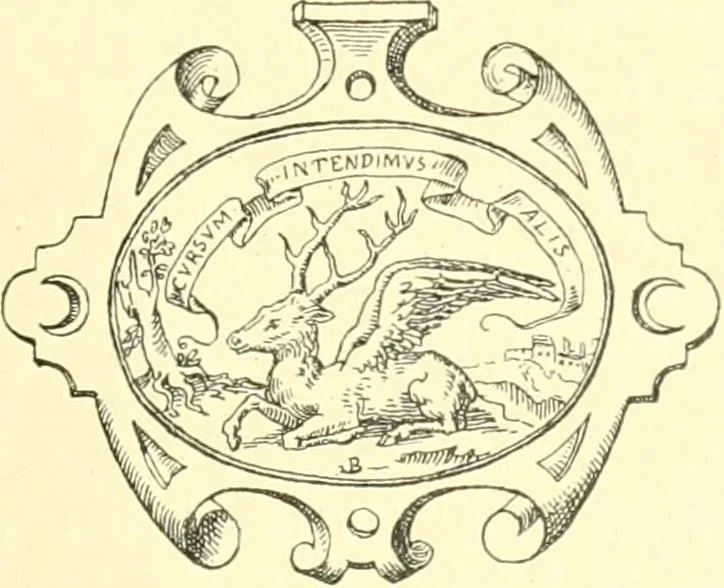 An illustration from L'oeuvre des peintres émailleurs de Limoges; Léonard Limosin, peintre de portraits, d'après les catalogues de ventes, de musées et d'expositions et les auteurs qui se sont occupés de ces émaux, 1897, leaf 62