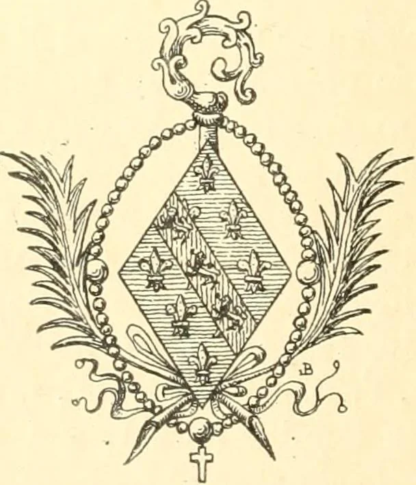An illustration from L'oeuvre des peintres émailleurs de Limoges; Léonard Limosin, peintre de portraits, d'après les catalogues de ventes, de musées et d'expositions et les auteurs qui se sont occupés de ces émaux, 1897, leaf 69