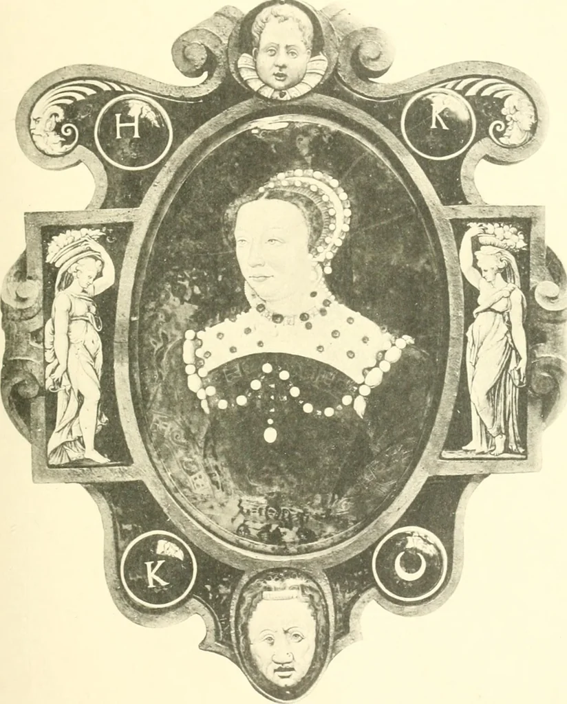 An illustration from L'oeuvre des peintres émailleurs de Limoges; Léonard Limosin, peintre de portraits, d'après les catalogues de ventes, de musées et d'expositions et les auteurs qui se sont occupés de ces émaux, 1897, leaf 88