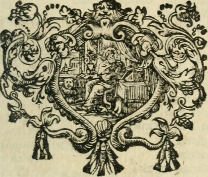 An illustration from L'office de l'église en latin et en français. Contenant l'office de la Vierge pour toute l'année: l'office des dimanches & des fêtes ... Avec une instruction pour les fidelles, 1672, leaf 554