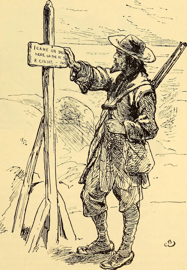 An illustration from The log of the "Flying Fish" : a story of aerial and submarine peril and adventure, 1887, leaf 428