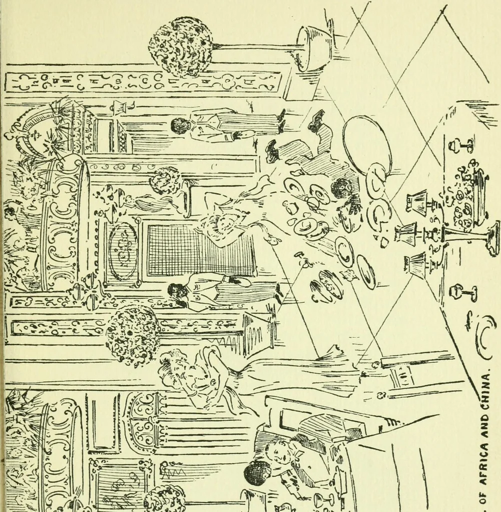 An illustration from The log or diary of our automobile voyage through Maine and the White Mountains, 1910, leaf 64