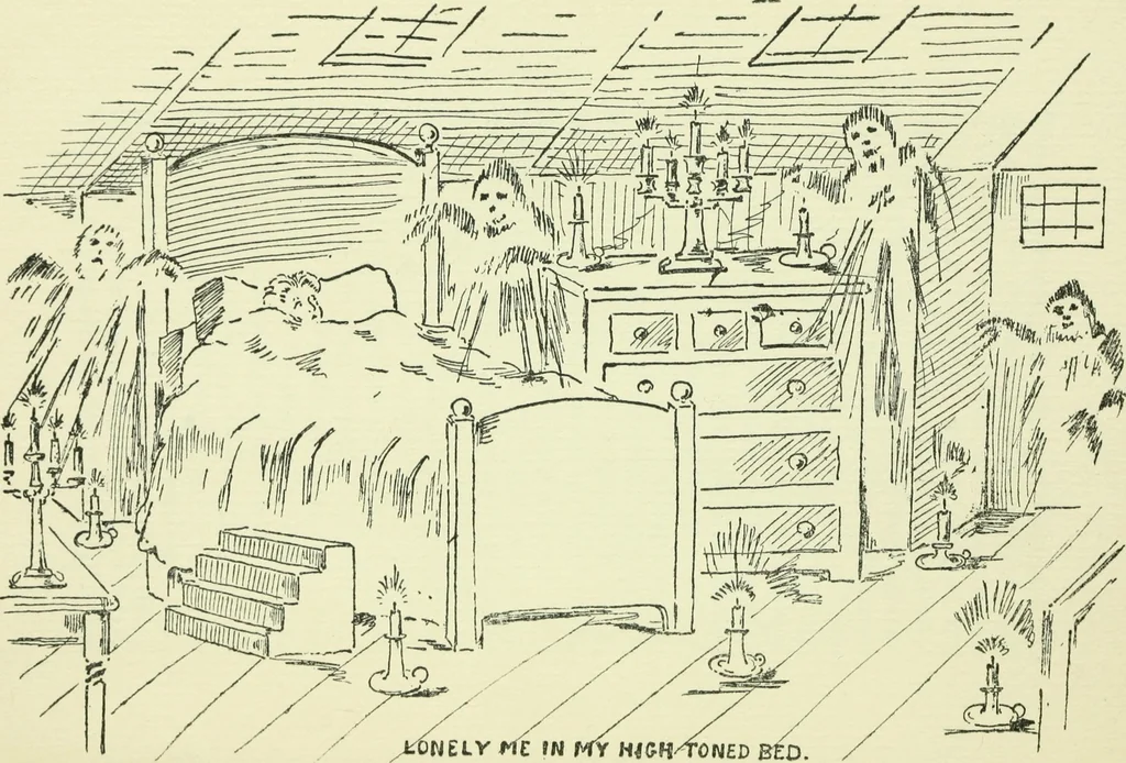 An illustration from The log or diary of our automobile voyage through Maine and the White Mountains, 1910, leaf 81