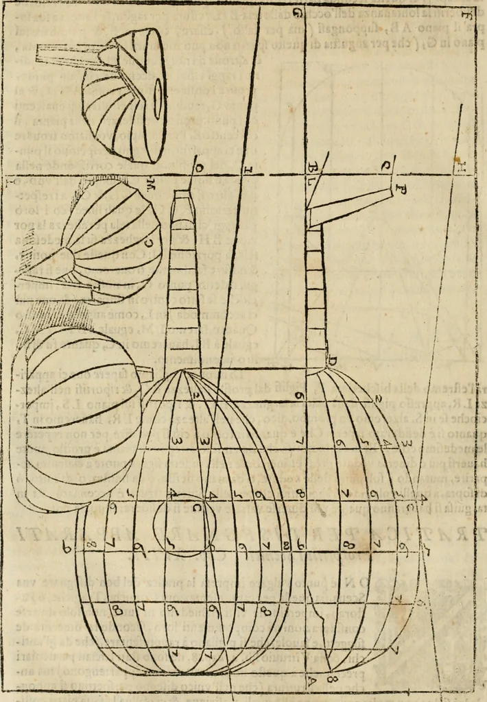 An illustration from Lo inganno de gl'occhi, prospettiva pratica, 1625, leaf 105