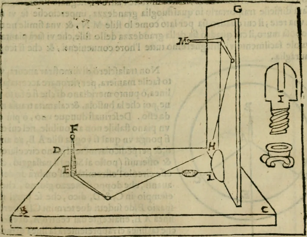An illustration from Lo inganno de gl'occhi, prospettiva pratica, 1625, leaf 140