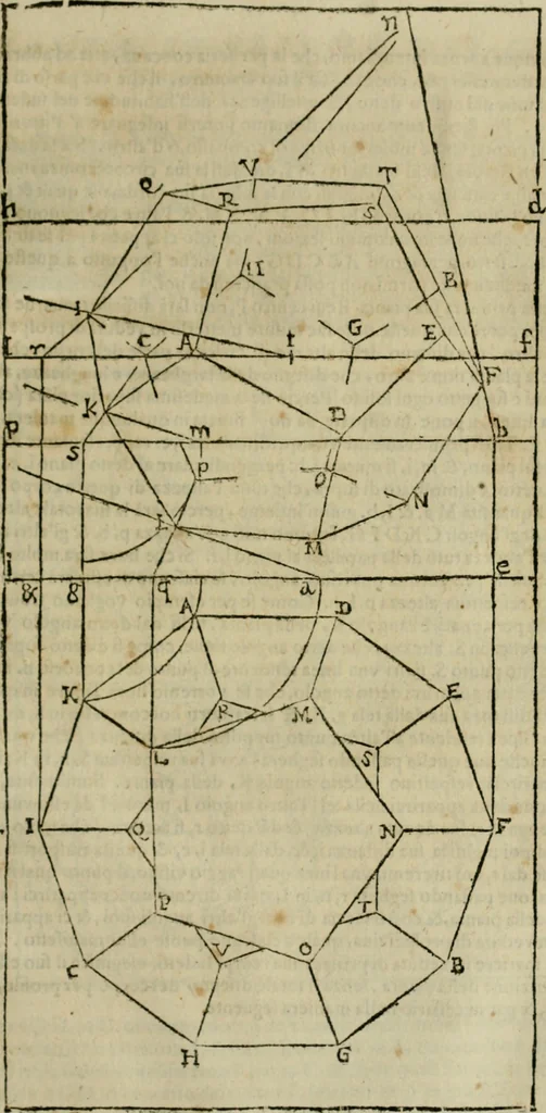 An illustration from Lo inganno de gl'occhi, prospettiva pratica, 1625, leaf 82