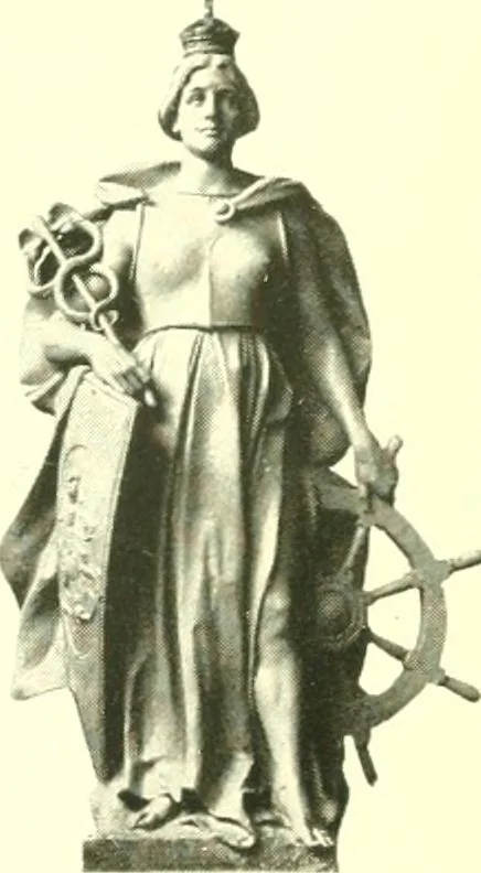 An illustration from A loiterer in New York;, 1917, leaf 118
