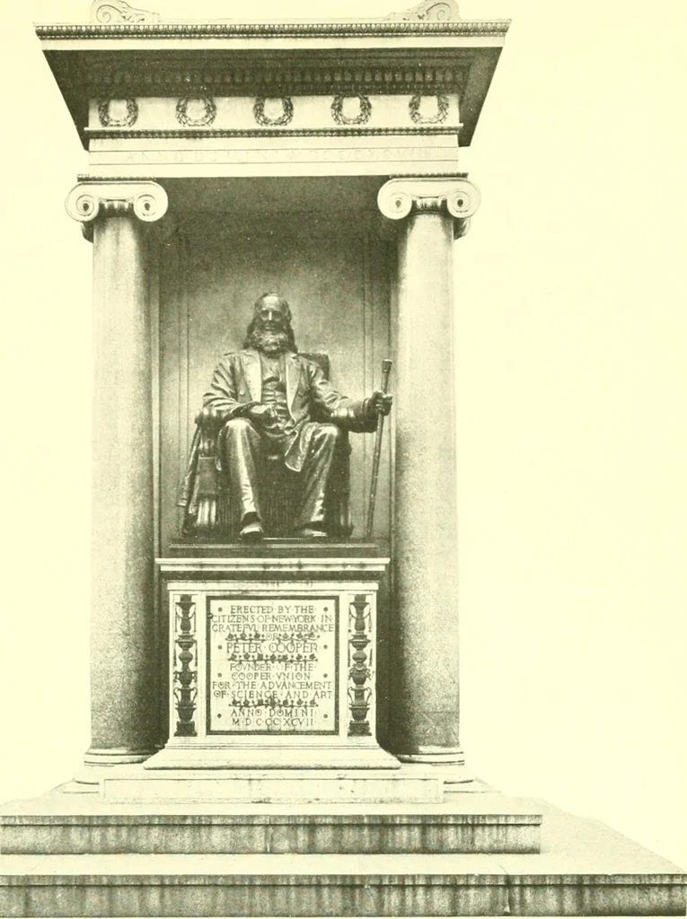 An illustration from A loiterer in New York;, 1917, leaf 222