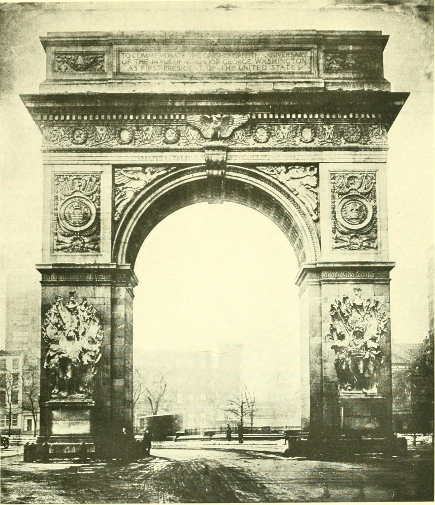An illustration from A loiterer in New York;, 1917, leaf 242