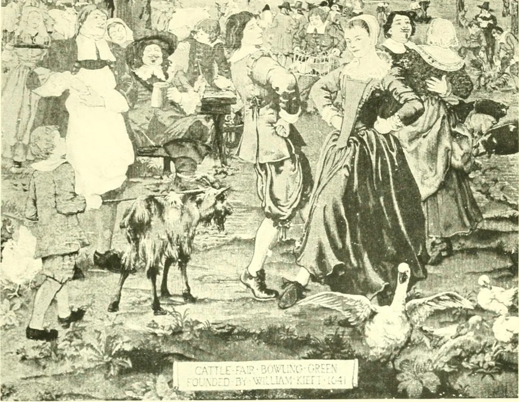 An illustration from A loiterer in New York;, 1917, leaf 352