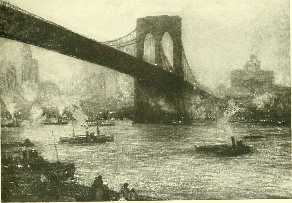 An illustration from A loiterer in New York;, 1917, leaf 40