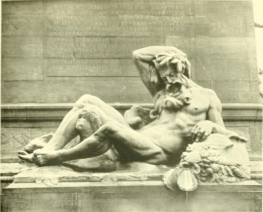 An illustration from A loiterer in New York;, 1917, leaf 452