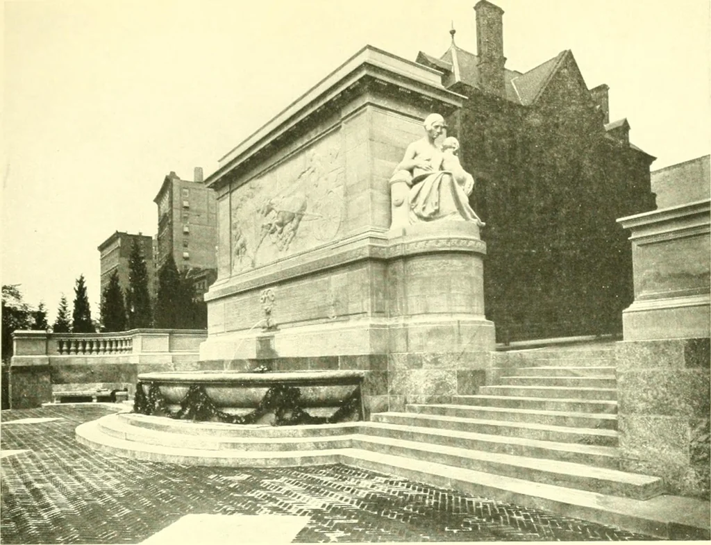 An illustration from A loiterer in New York;, 1917, leaf 470