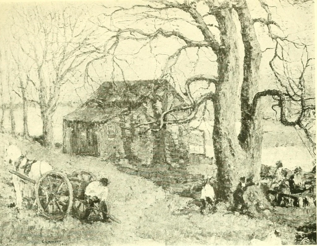 An illustration from A loiterer in New York;, 1917, leaf 508