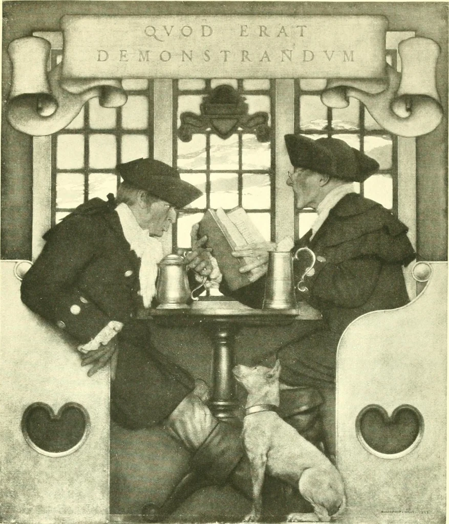 An illustration from A loiterer in New York;, 1917, leaf 586