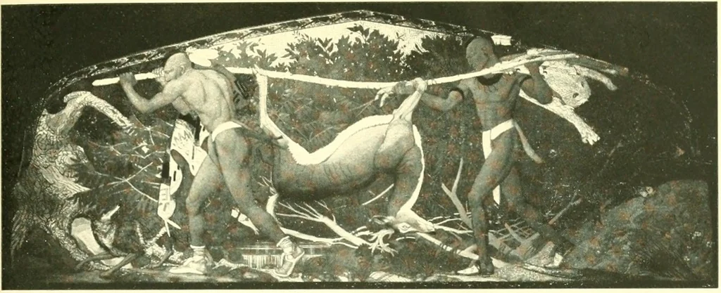 An illustration from A loiterer in New York;, 1917, leaf 60