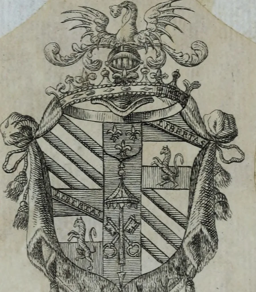 An illustration from L'Olivastro, overo, Il poeta sfortvnato : poema fantastico, 1642, leaf 1