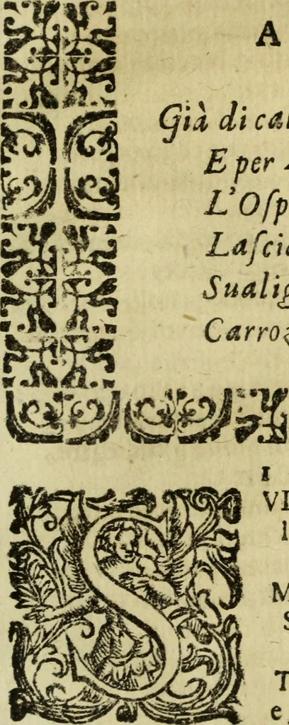 An illustration from L'Olivastro, overo, Il poeta sfortvnato : poema fantastico, 1642, leaf 230