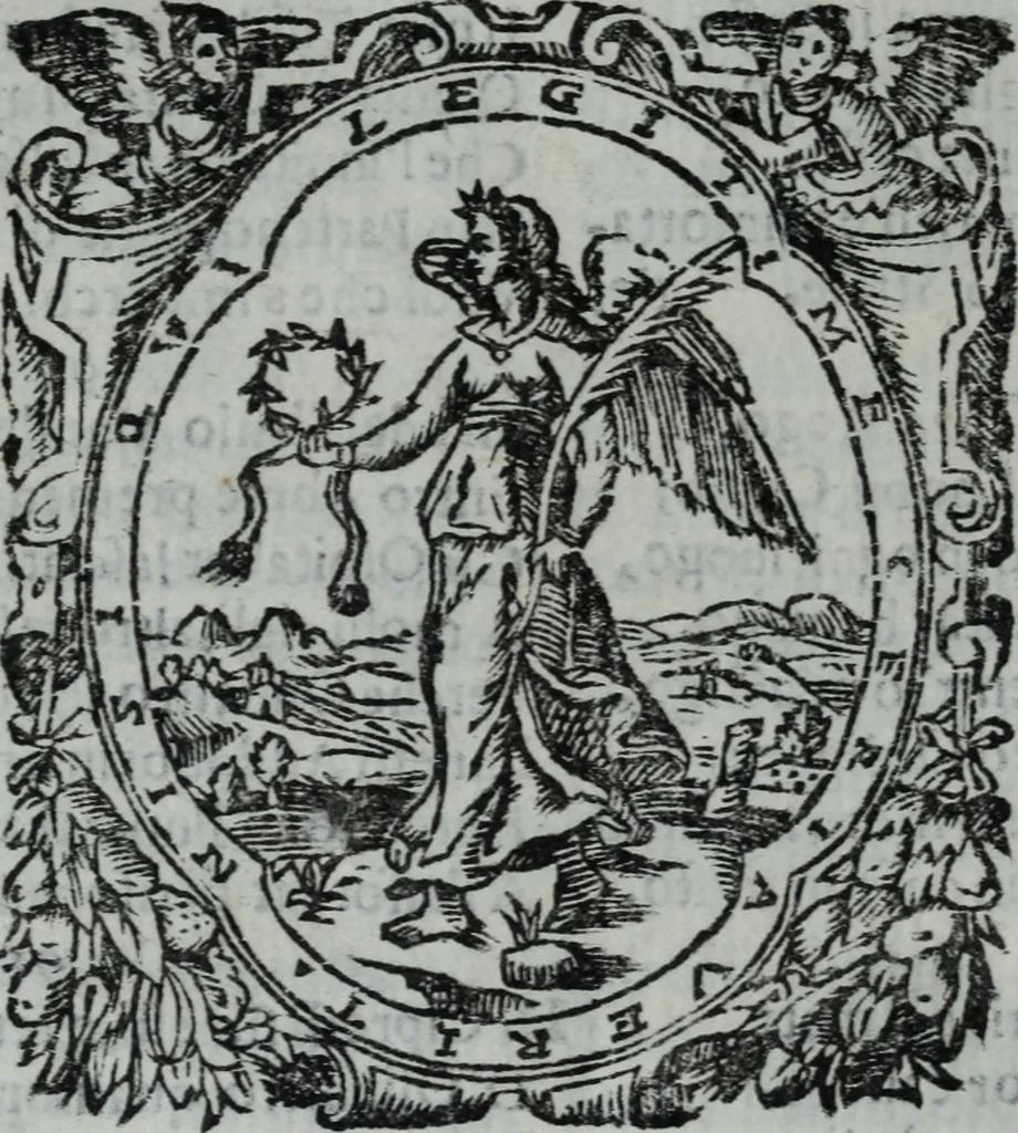 An illustration from L'Olivastro, overo, Il poeta sfortvnato : poema fantastico, 1642, leaf 347