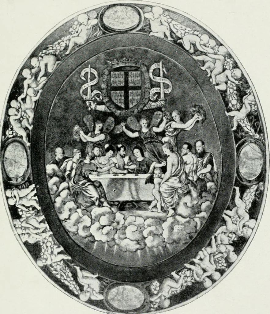 An illustration from Léonard Limosin et les émailleurs français, 1913, leaf 90