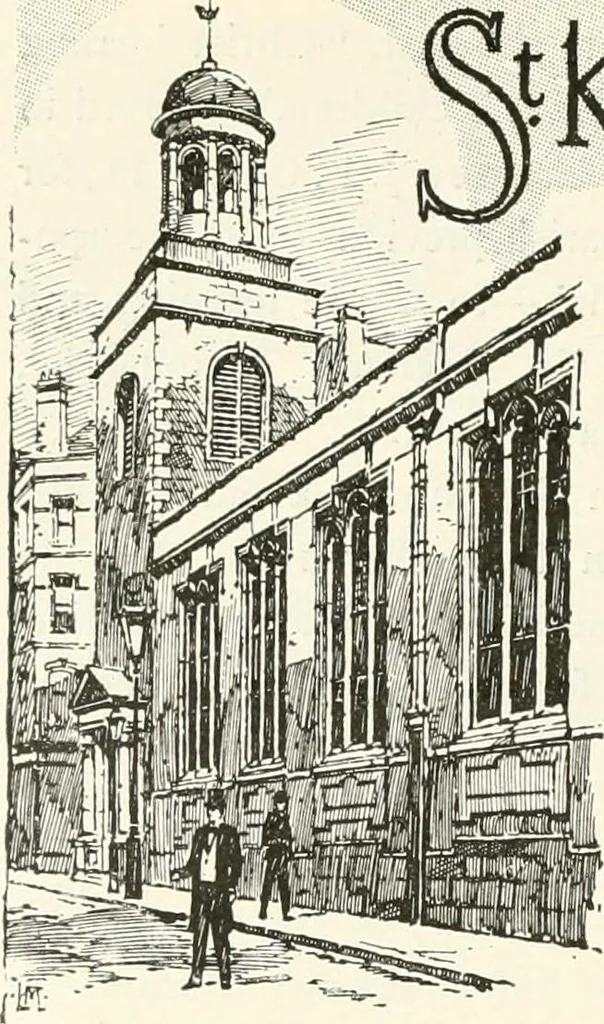 An illustration from London city churches, 1896, leaf 111