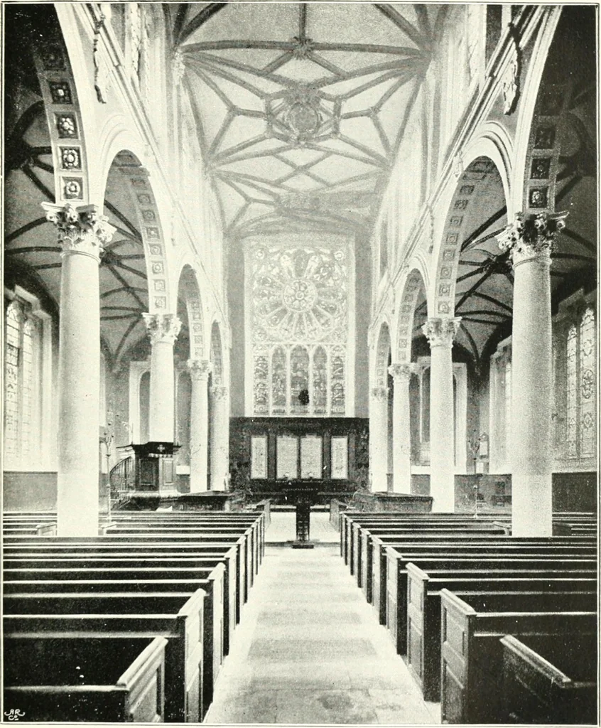 An illustration from London city churches, 1896, leaf 112
