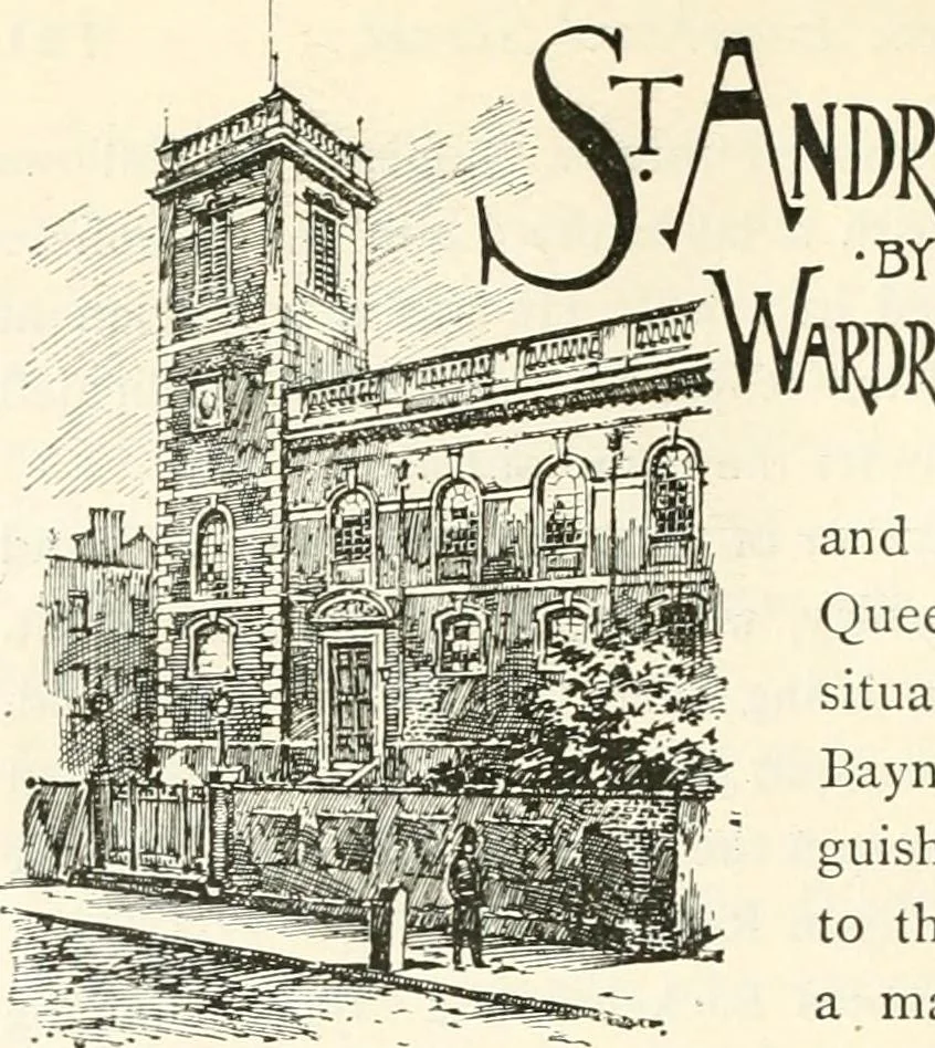 An illustration from London city churches, 1896, leaf 143