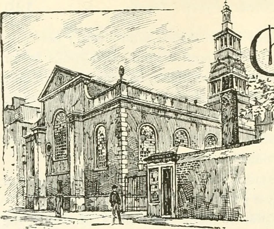 An illustration from London city churches, 1896, leaf 173