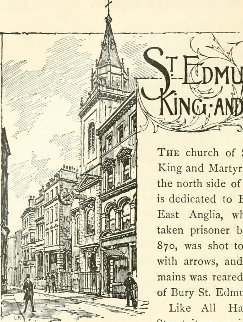 An illustration from London city churches, 1896, leaf 199