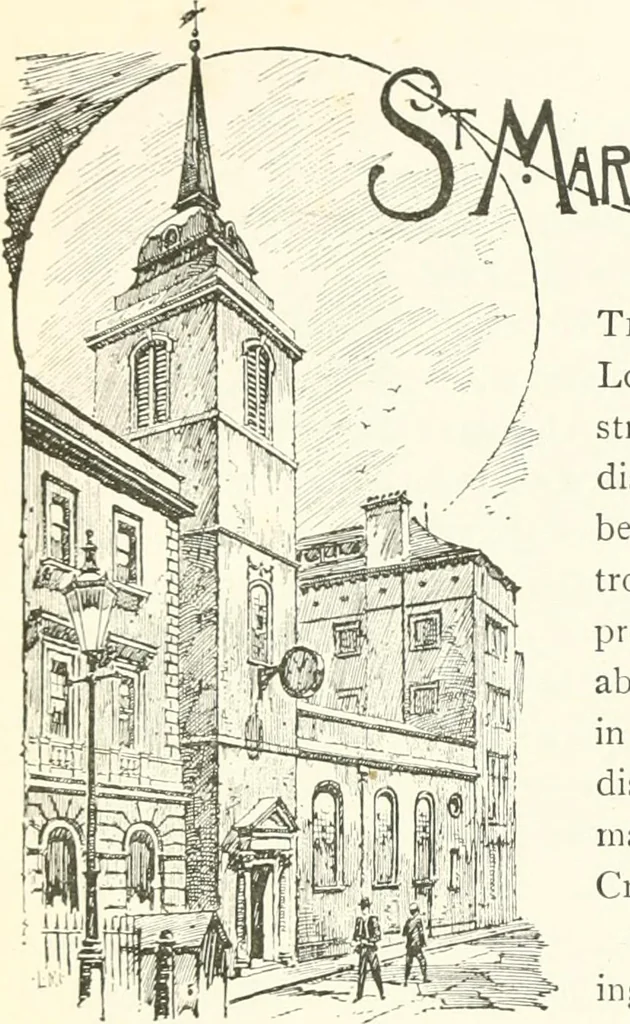 An illustration from London city churches, 1896, leaf 230