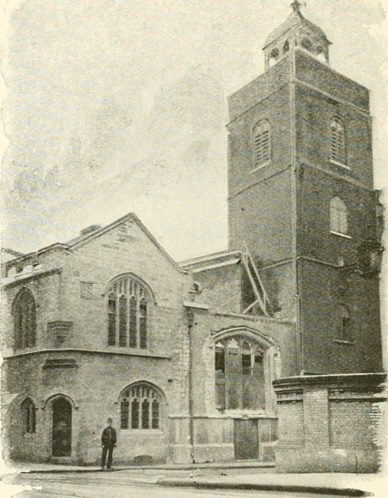 An illustration from London city churches, 1896, leaf 25
