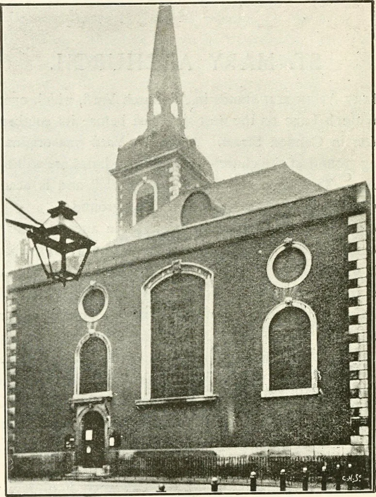 An illustration from London city churches, 1896, leaf 251