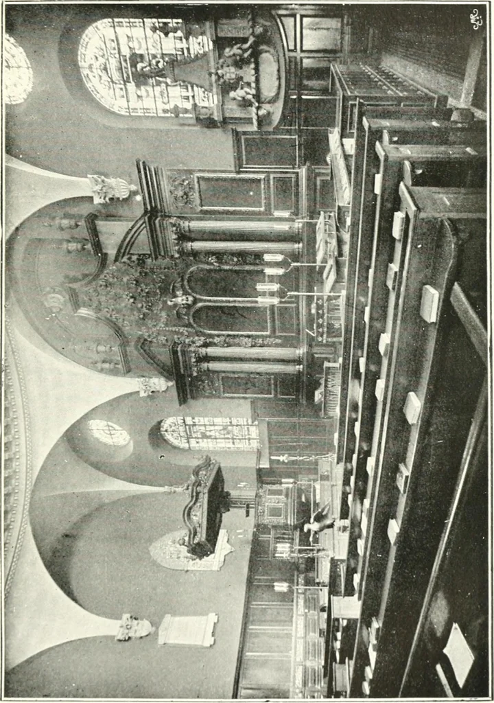 An illustration from London city churches, 1896, leaf 252