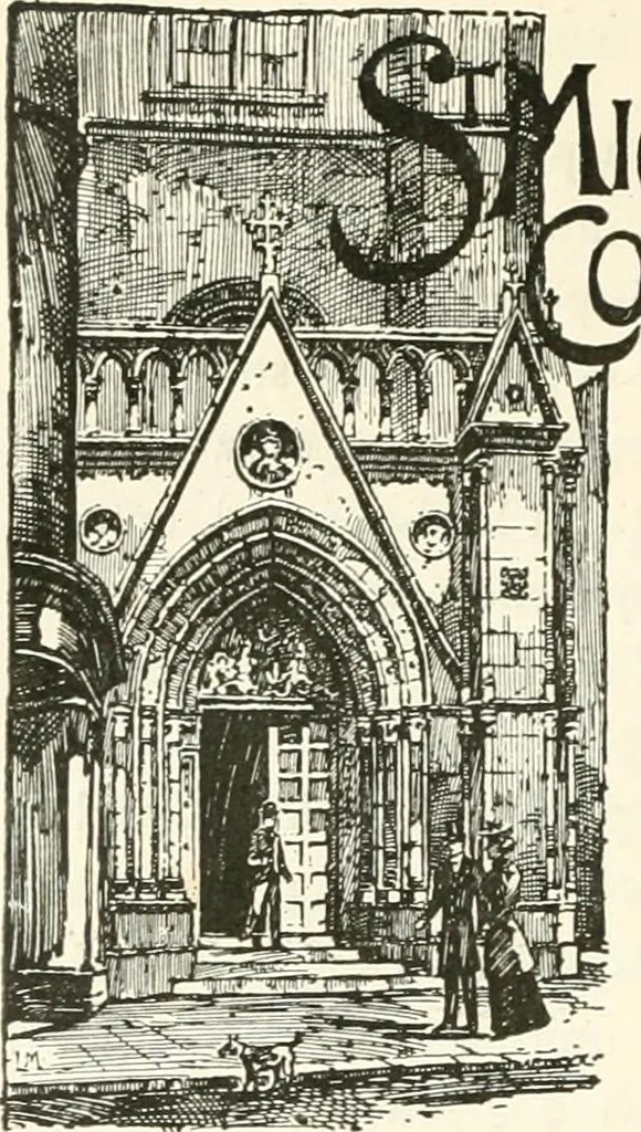 An illustration from London city churches, 1896, leaf 285