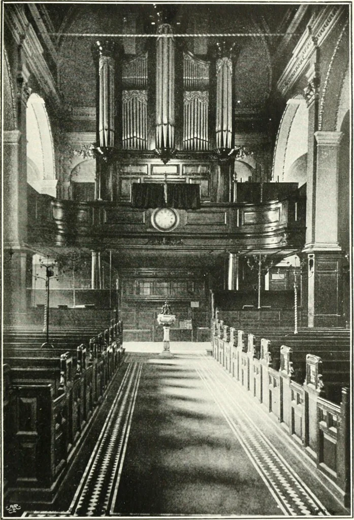 An illustration from London city churches, 1896, leaf 312