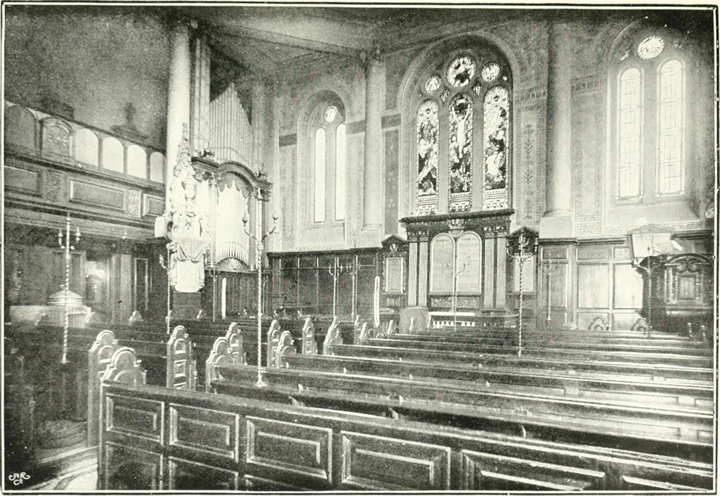 An illustration from London city churches, 1896, leaf 330