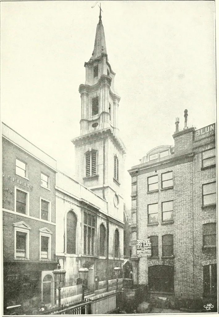 An illustration from London city churches, 1896, leaf 338