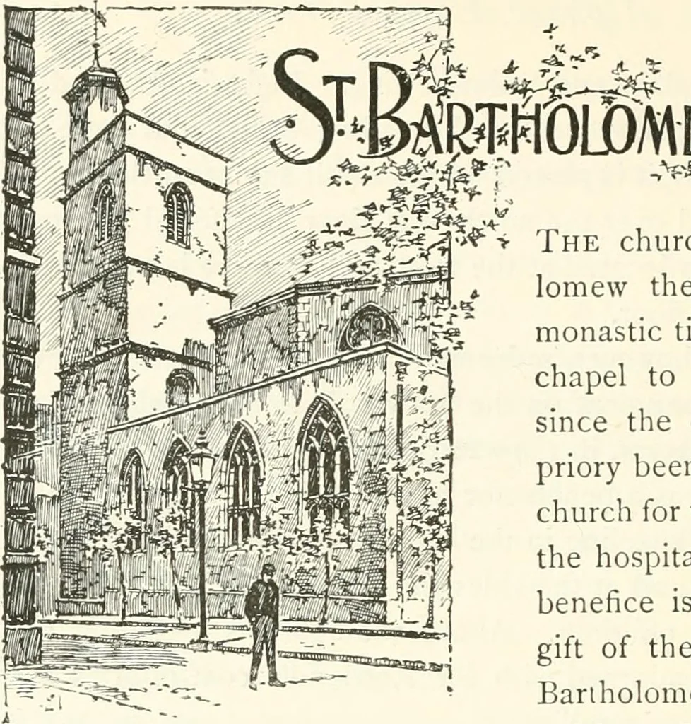 An illustration from London city churches, 1896, leaf 353
