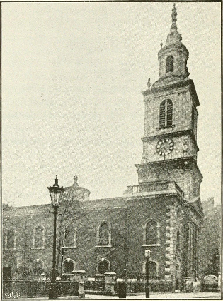 An illustration from London city churches, 1896, leaf 367